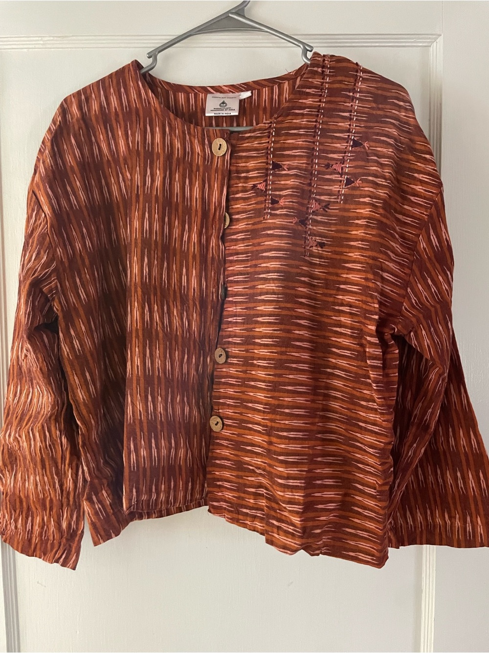 Handmade in India Cropped Top